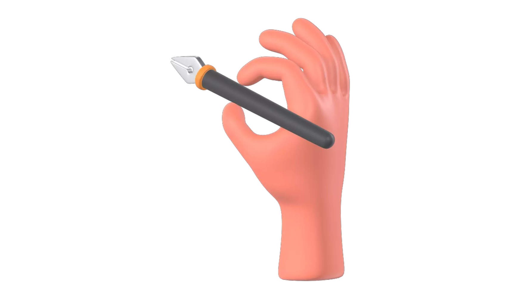 Holding Pen 3D Graphic