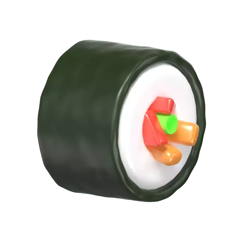 Gimbap 3D Graphic