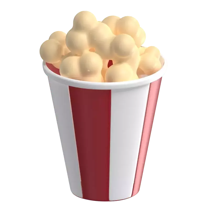 Popcorn 3d model--75aa72e3-b63e-413c-bfa7-de883c91b81a