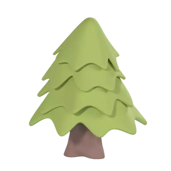 Pine 3D Graphic