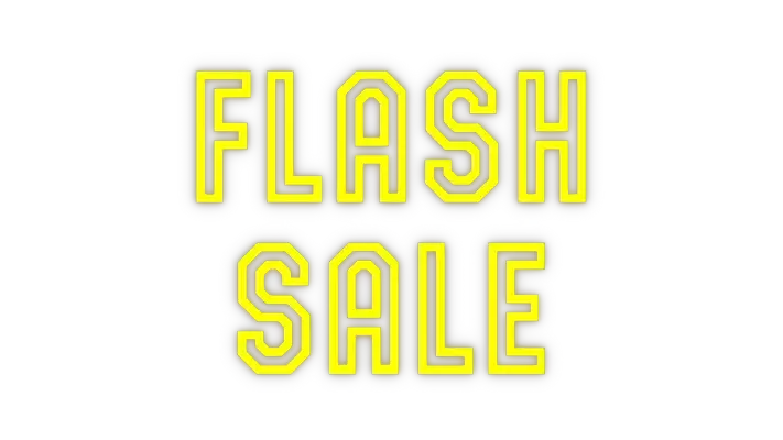 Flash Sale 3D Graphic