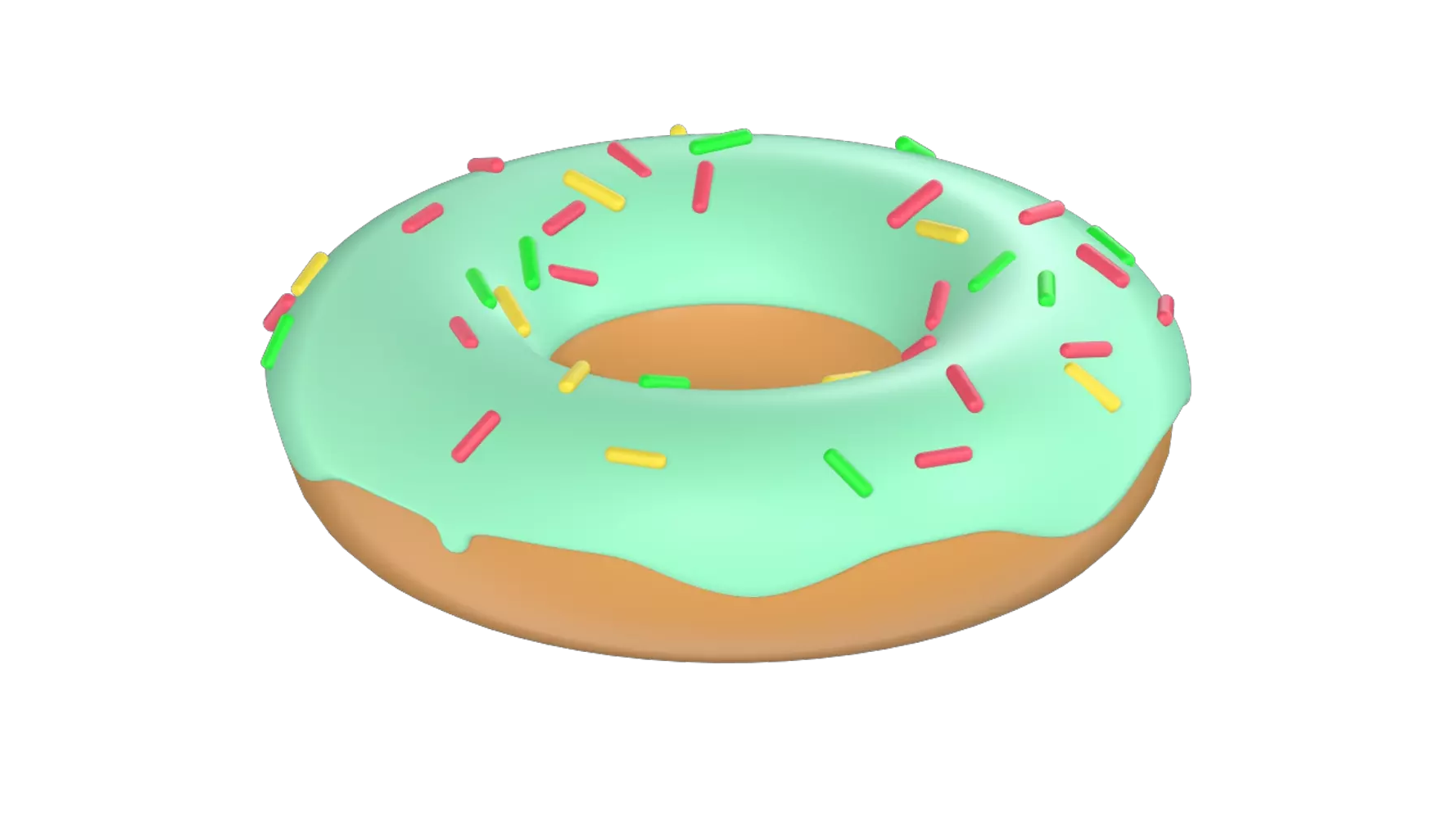 Donut 3d model--57308d91-1710-41c5-bc97-e8f471fb4df4