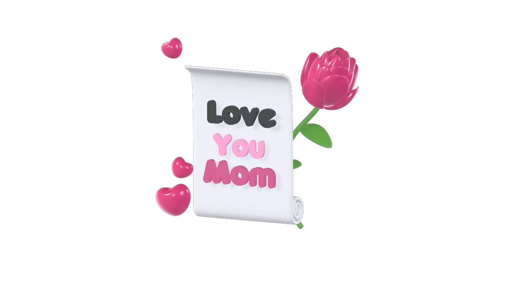 Letter For Mom 3d model--be6ae9bf-75c8-405e-abf2-a6a0991214d3