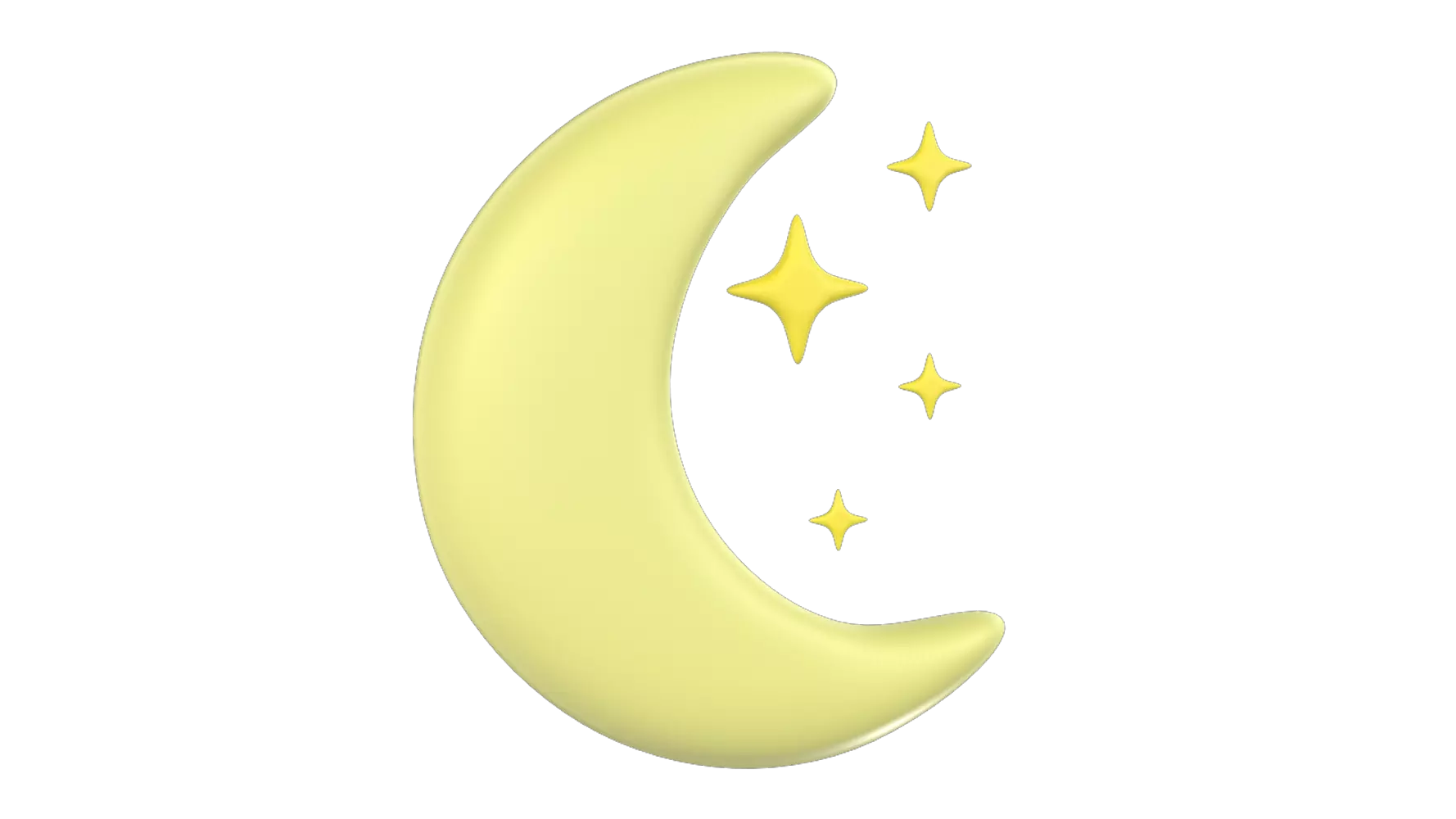 Moon 3D Graphic