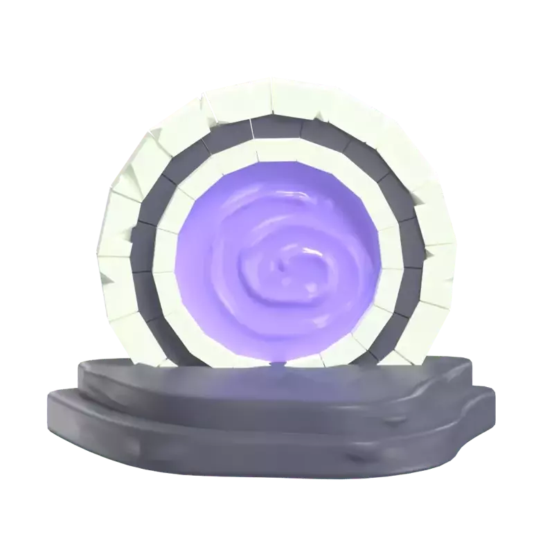 Magic Portal 3D Graphic