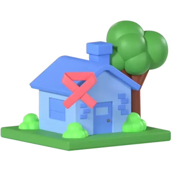 Solidarity Home 3D Graphic