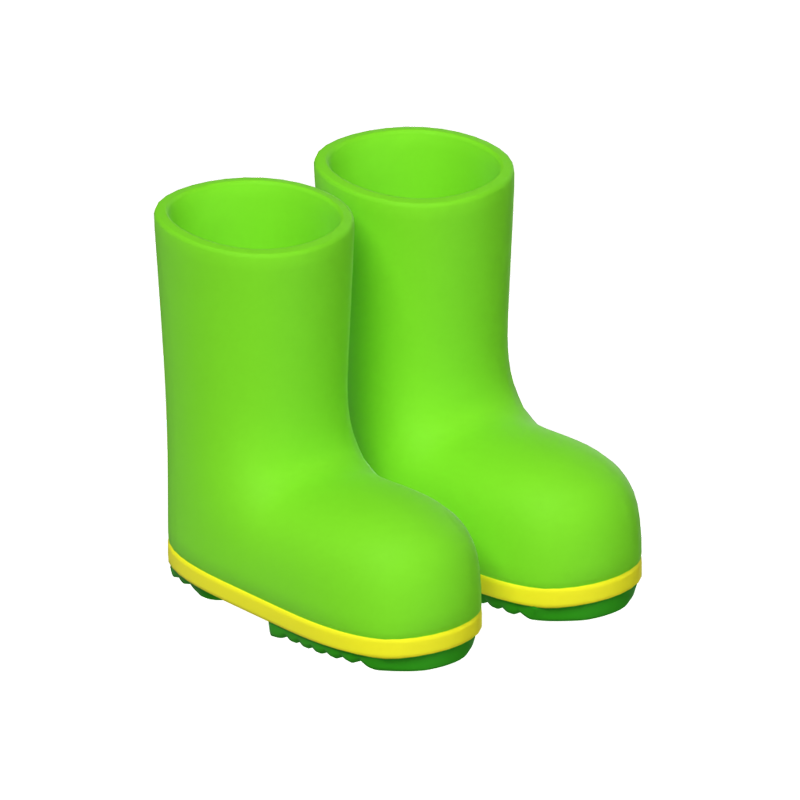 A Pair Of Boots 3D Model