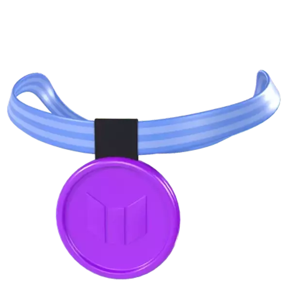 Gym Medal 3D Graphic