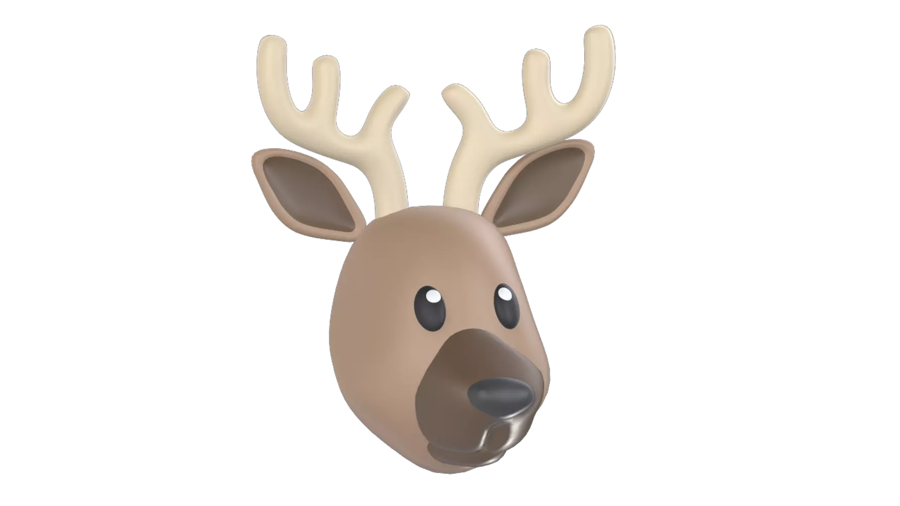 Reindeer Head 3d model--749579b3-6938-4459-9a07-abead6ad1f0f
