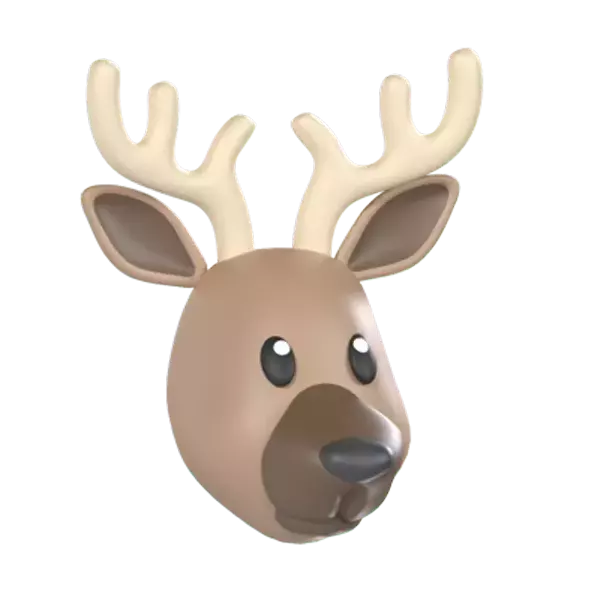 Reindeer Head