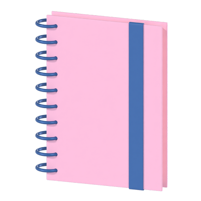 Notebook 3D Graphic