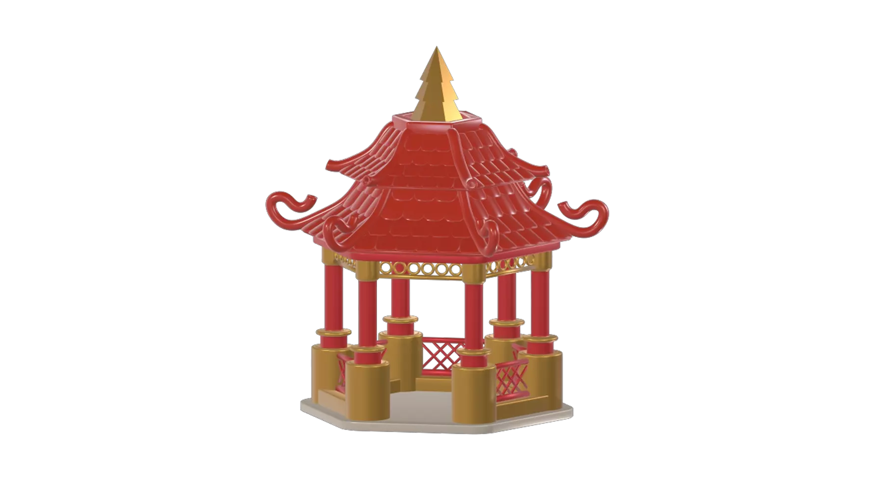 Pagoda 3d model--8d19945e-031b-42f3-8227-475b43b029a5