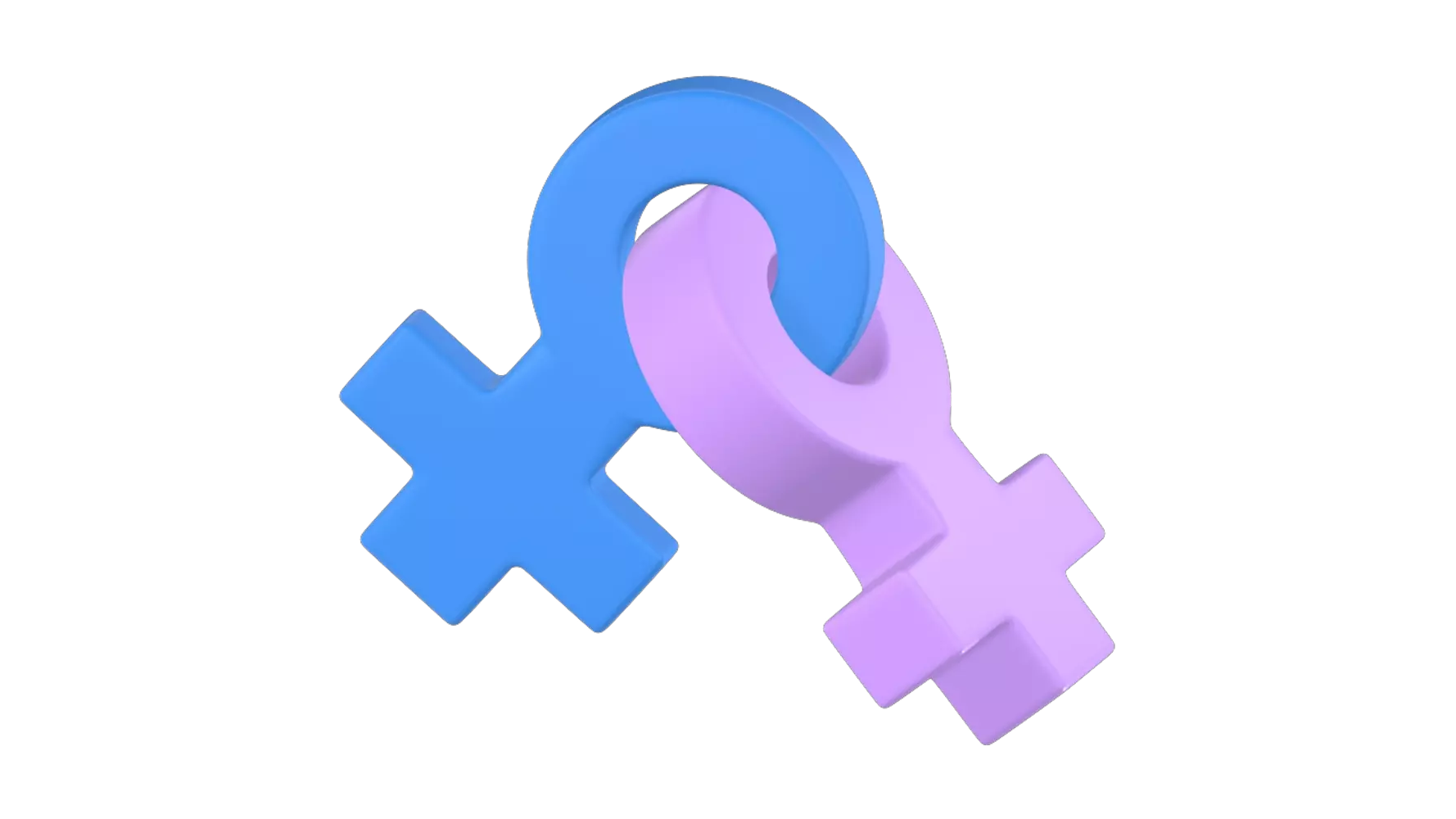Lesbian 3D Graphic