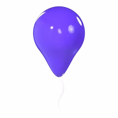 Balloon 3D Graphic