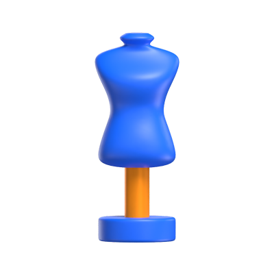 3D Standing Mannequin For Tailor Needs 3D Graphic
