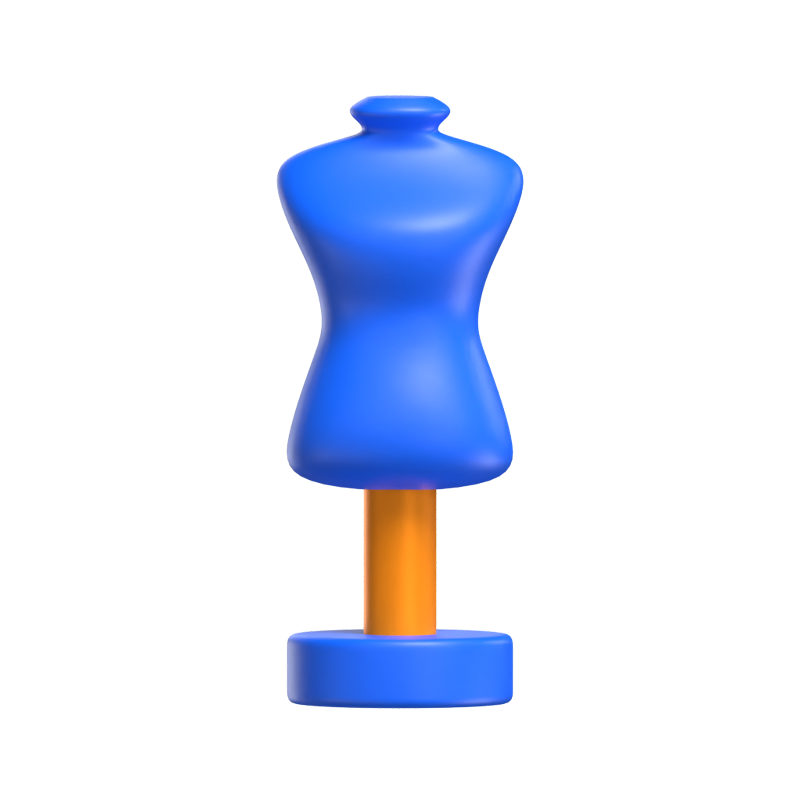 3D Standing Mannequin For Tailor Needs