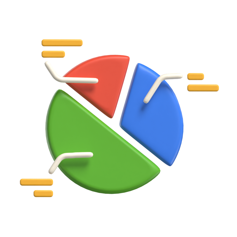 Diagrama 3D Visualizando conceitos com precisão e profundidade 3D Graphic