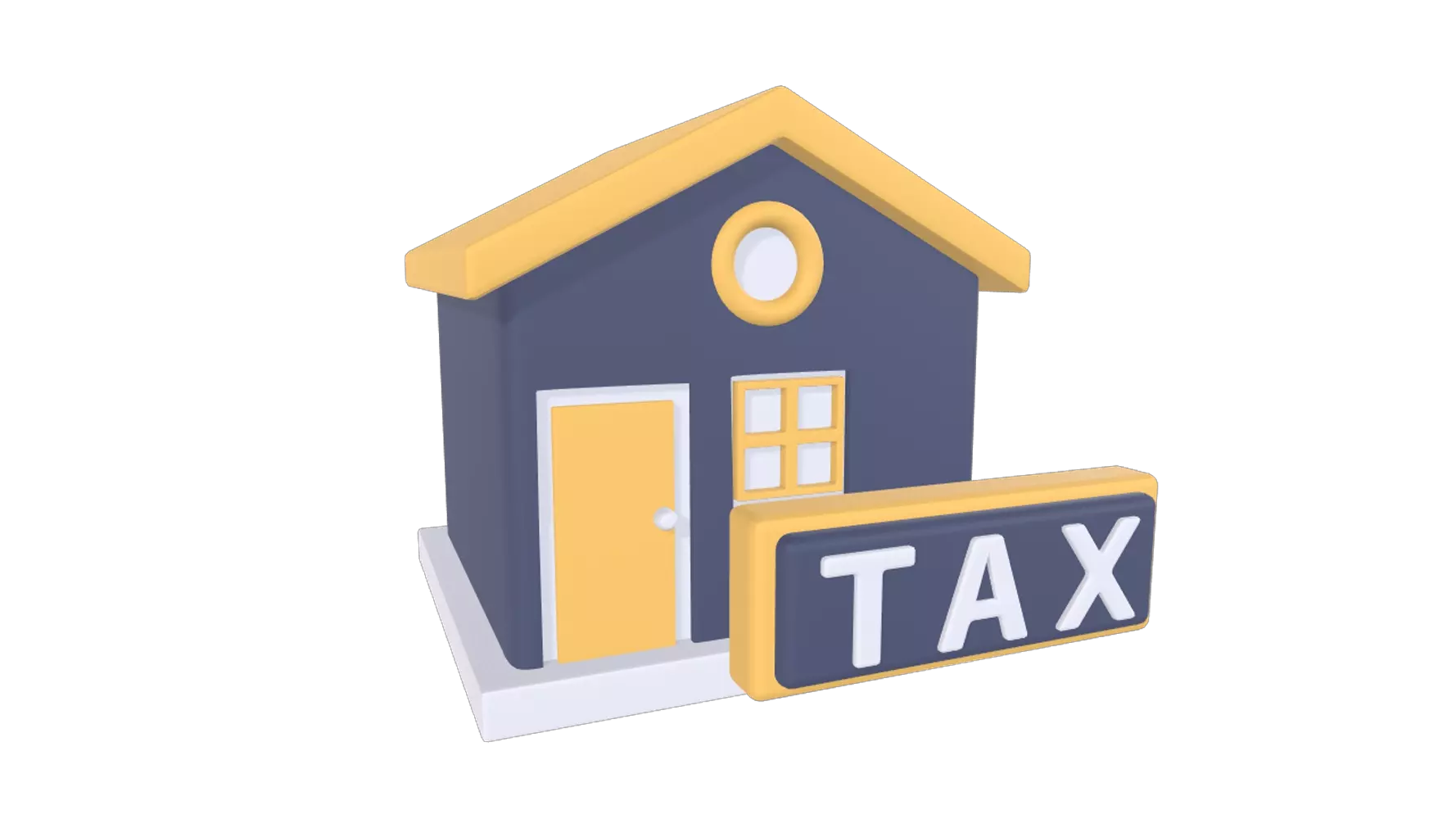 Home TAX 3D Graphic