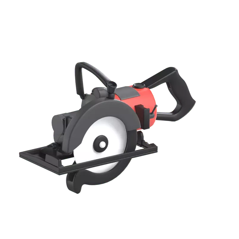 Circular Saw 3D Graphic