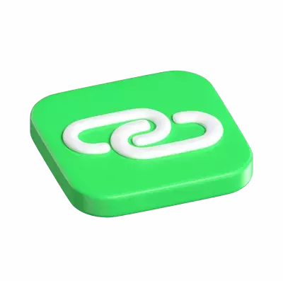 iOS Personal Host 3D Button 3D Graphic