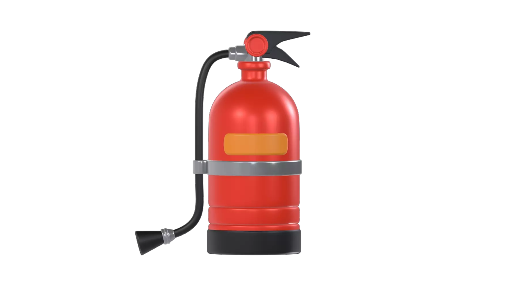 Fire Extinguisher 3D Graphic