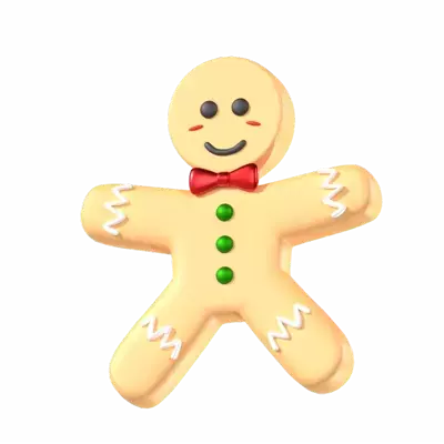 Gingerbread Man 3d model--6998a423-01a9-473a-9077-d6791bc5eb36