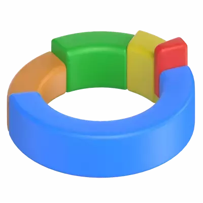 ring-diagramm 3D Graphic