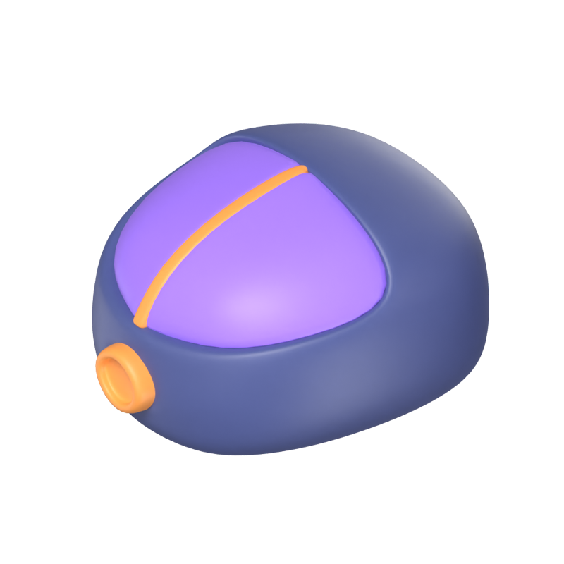 Mouse 3D Icon Model