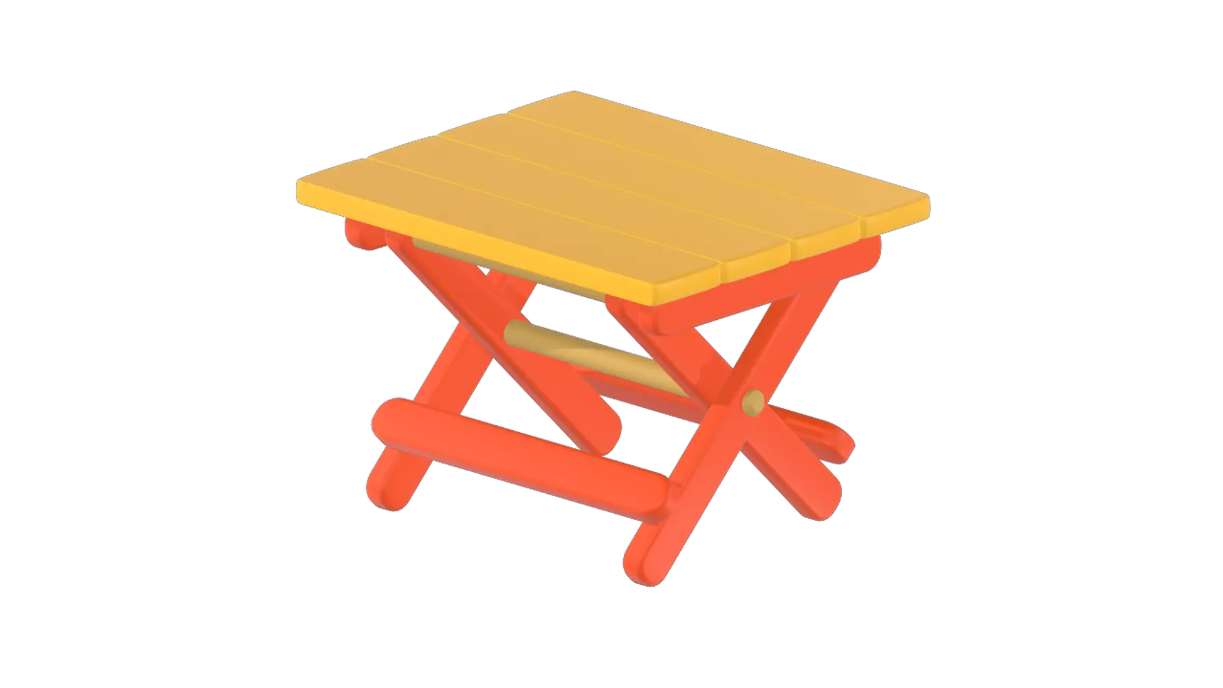 Picnic Table 3D Graphic