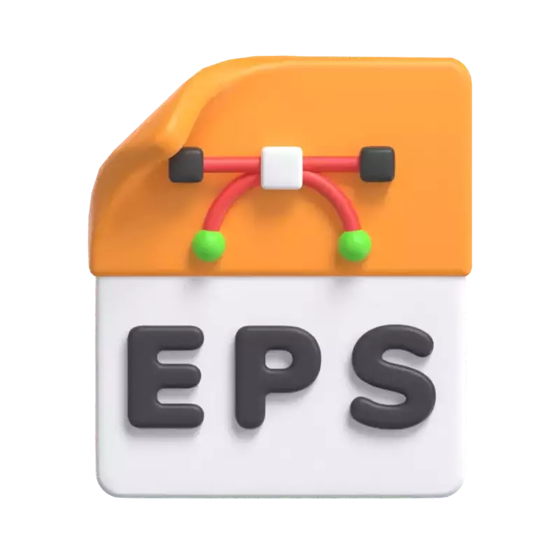 Eps-Verlängerung 3D Graphic