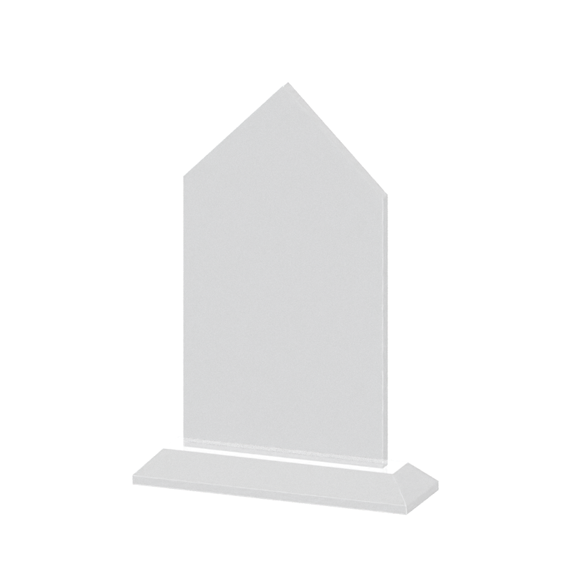 Glass Award Simple Arrow Shaped 3D Model 3D Graphic