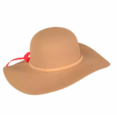 Sun Hat 3D Graphic