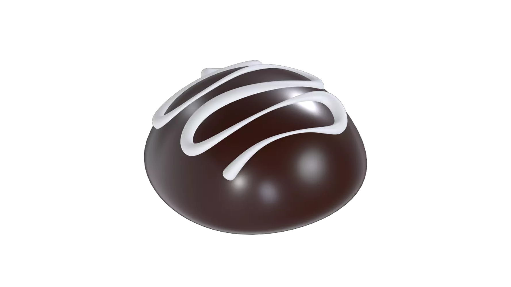 Choco Pie 3D Graphic