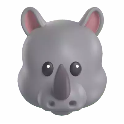 Rhinoceros 3D Graphic