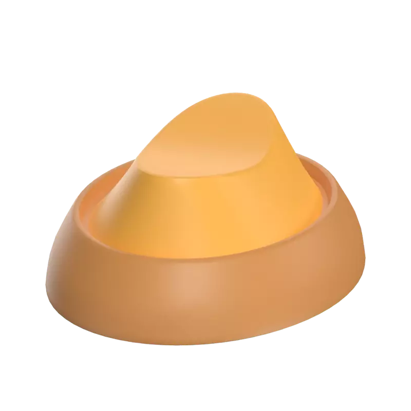 modelo 3d de icono de sombrero de veterano 3D Graphic