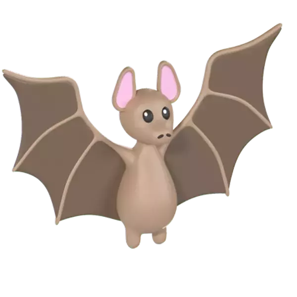 Bat 3D Graphic
