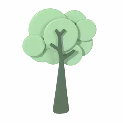 Tree 3D Graphic