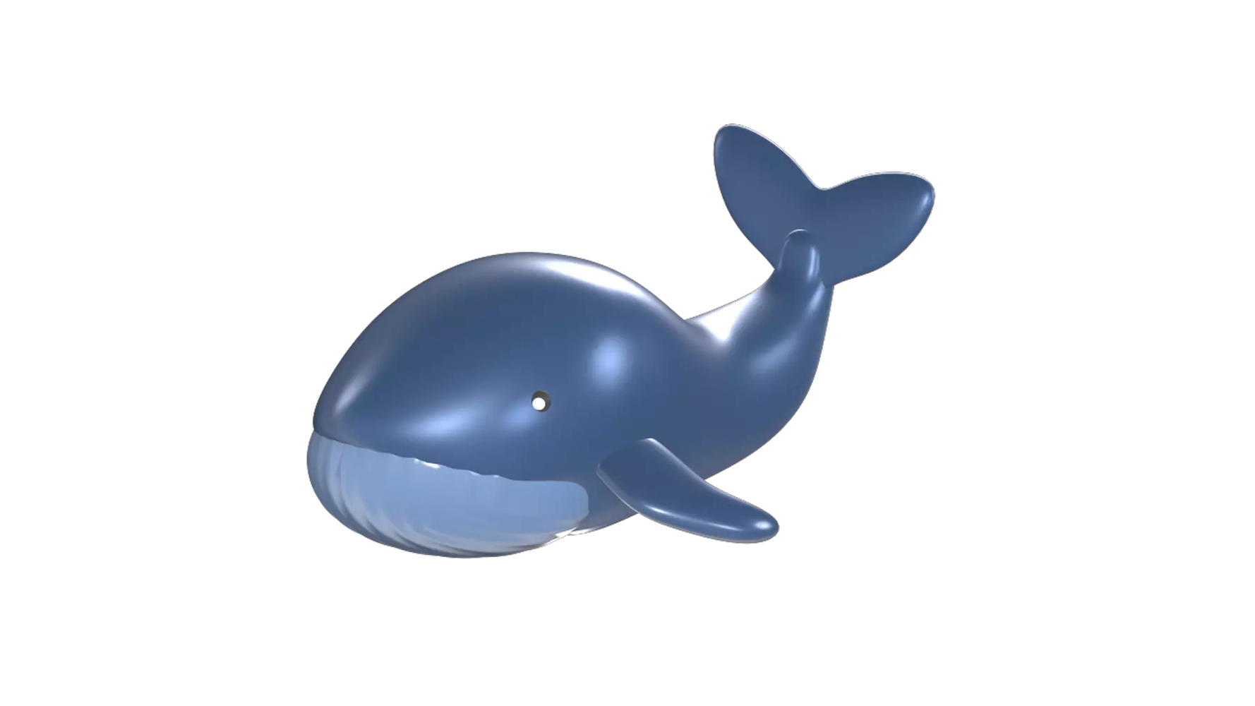 Whale 3D Graphic
