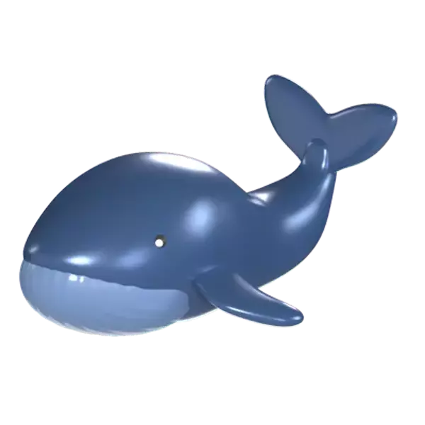 Ballena 3D Graphic