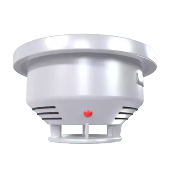 Smoke Detector 3D Graphic