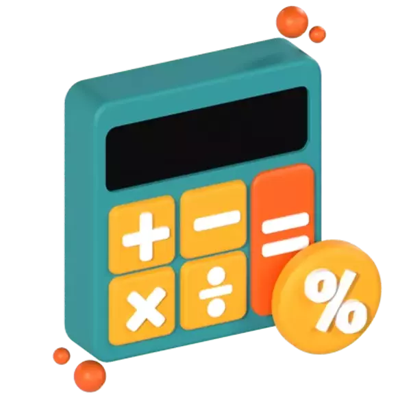 Calculator 3D Graphic