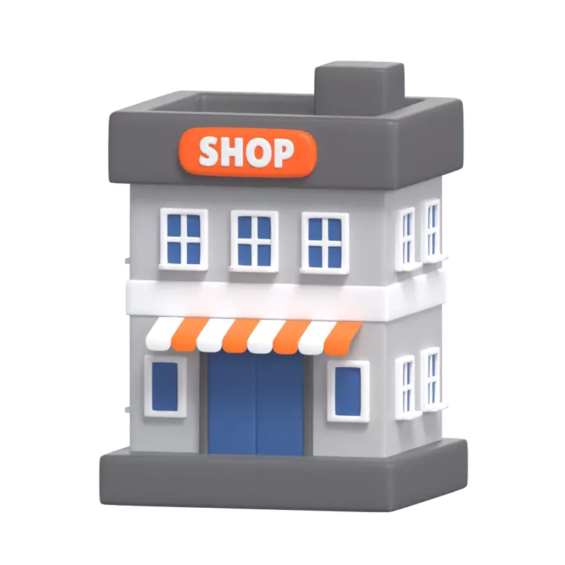 Shop 3D Graphic