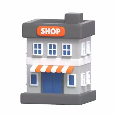 Shop 3D Graphic