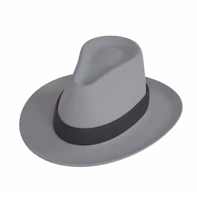 Panama Hat 3D Graphic