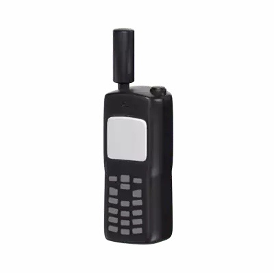 Satellite Phone 3D Graphic