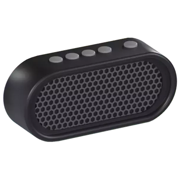 Bluetooth Speaker 3d model--e6c308b3-ff64-4b5e-8105-6d1d75fb028e