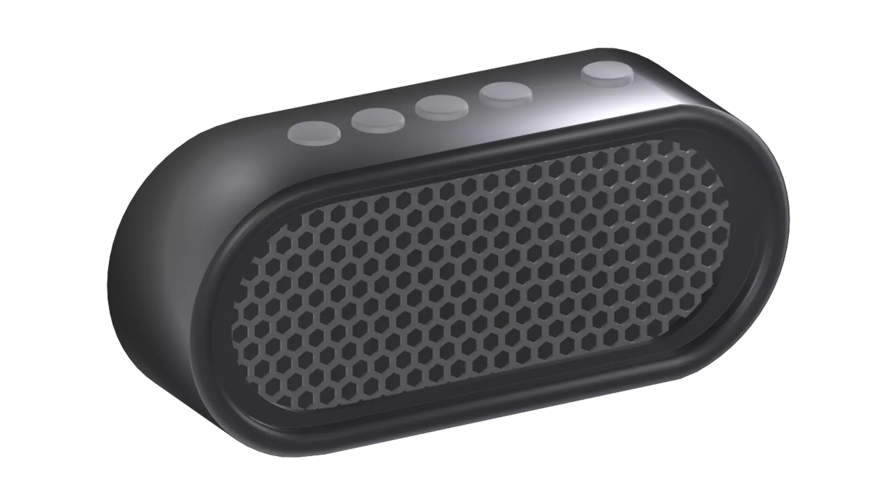 Bluetooth Speaker 3D Graphic