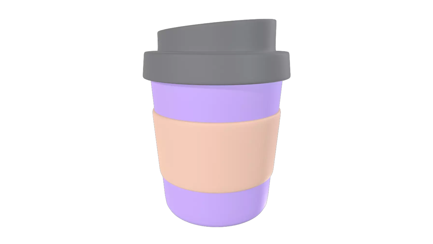 Coffee Cup 3D Graphic
