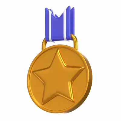 Medal  3D Graphic