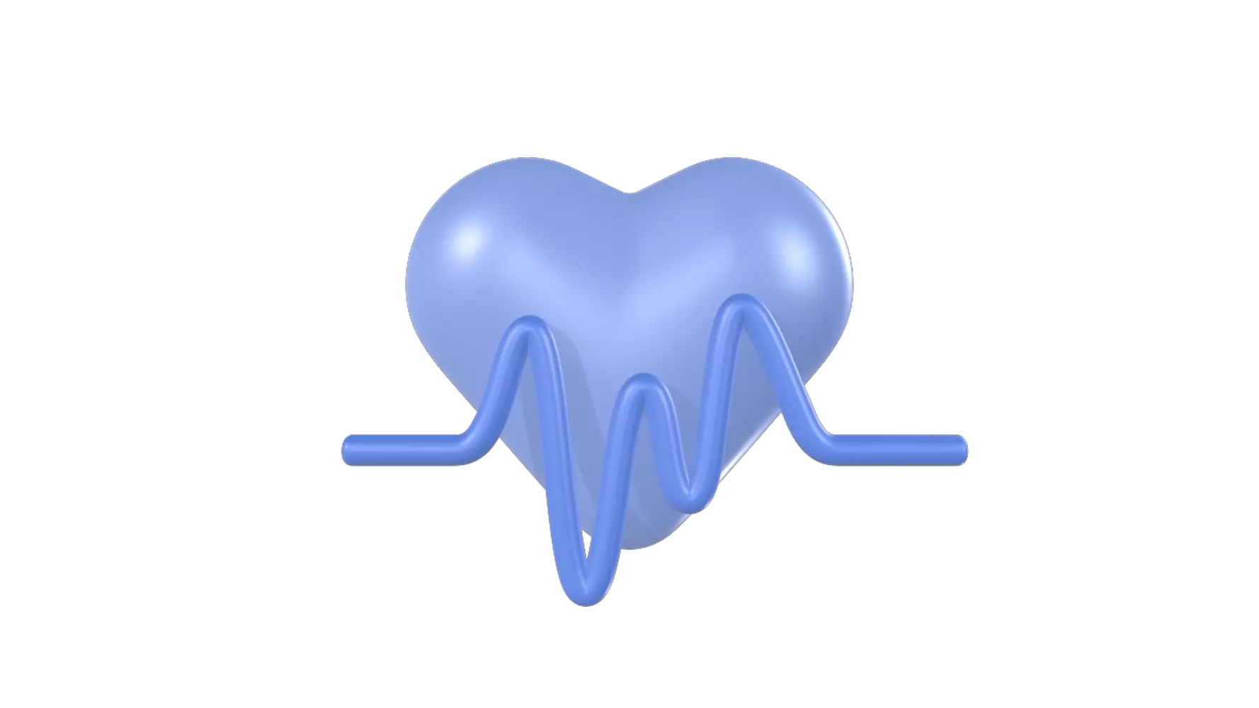 Heartbeat 3D Graphic